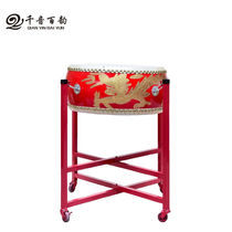 one thousand one thousand Sound 100 rhymes with Drum Bull Leather Drum Dragon Drum Weig Gong Drums China Drum Red Drum Adult Childrens Performance Pan Drum Beat