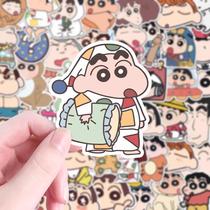 100 sheets of Crayon Shin-chan stickers with cute patterns suitcase notebook mobile phone water cup decoration waterproof non-repeating