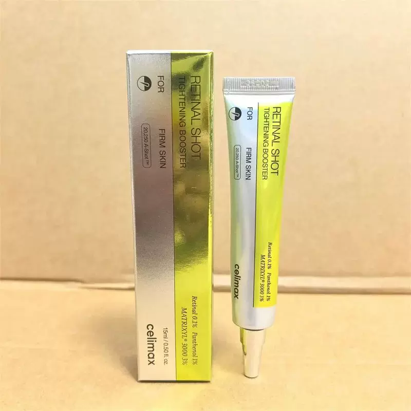 Набор для ухода за кожей Celimax The Vita A Retinal Shot — крем для век 15 мл и подтягивающая сыворотка 30 мл, укрепляющий бустер