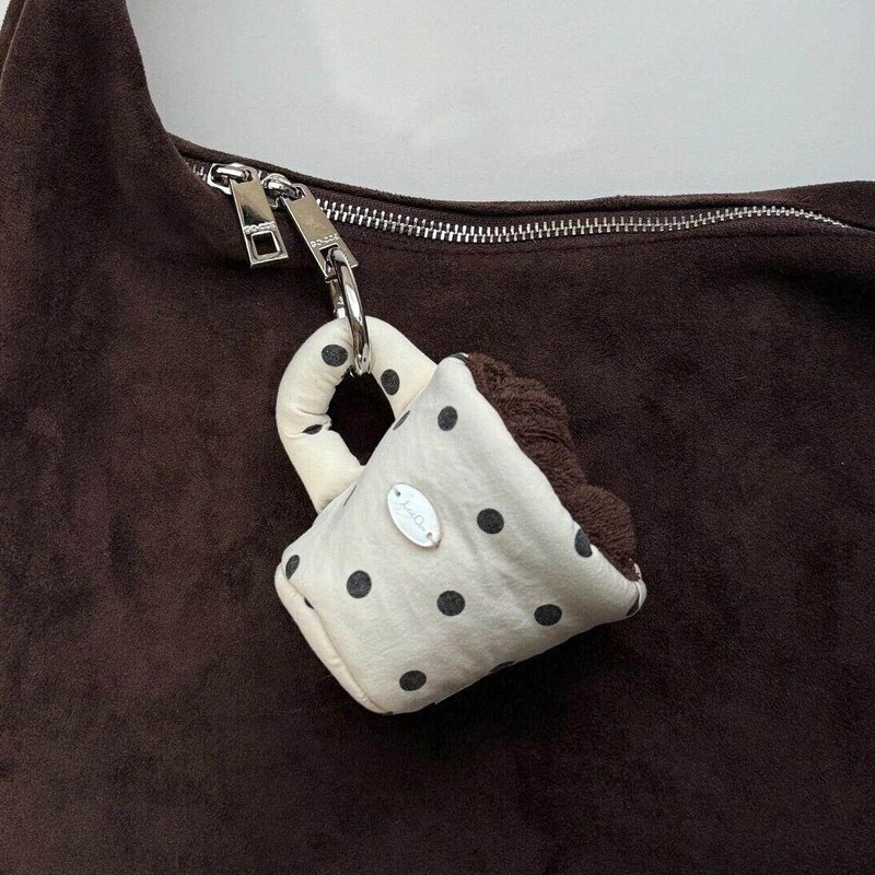 Cute and Stylish Small Doll Keychain for Car Keys or Backpack Decoration