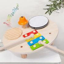 Drum set for children beginners drum baby one year old baby toys music early education educational musical instrument for boys and girls