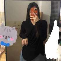 显瘦宽松打底遮肚修身长袖衫遮肉微胖显瘦洋气斤大码上衣mm300