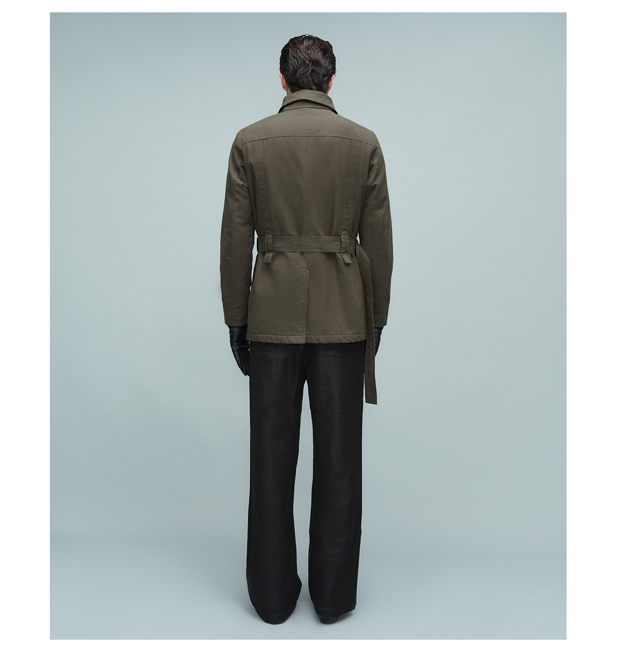 Slight Vogue Utility Belted Midi Jacket