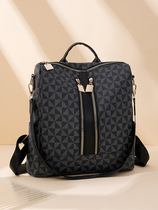 Scarecrow backpack for women 2024 new Korean version trendy fashion casual versatile womens bag large capacity single and double shoulder