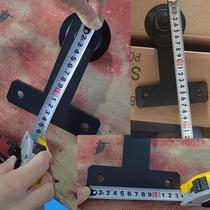 Hardware new T type American hanging rail track sliding door slide rail sliding door track