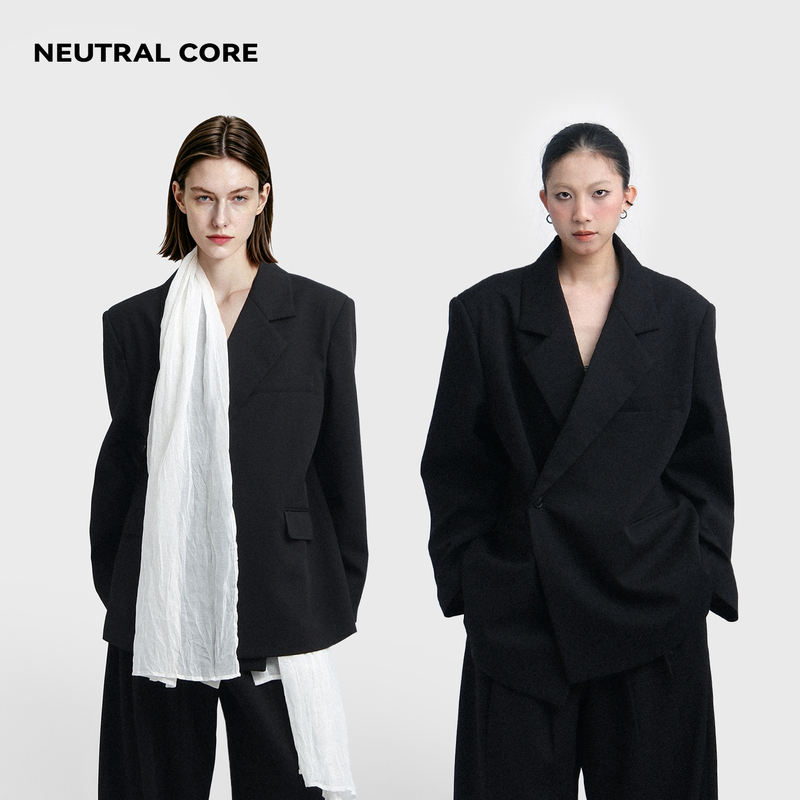 Oversized Original Shoulder-Padded High-End Suit, Loose Jacket, High-End Suit, New for Early Autumn 2026
