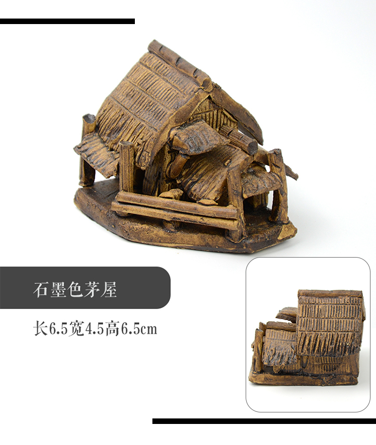 Trang trí hồ cá gốm trang trí nhỏ bể cá cảnh quan trang trí cầu nước gian hàng câu cá Weng hồ cá - Trang trí nội thất trang tri phong khach