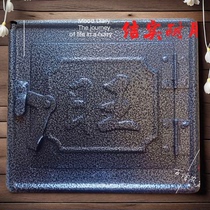 Rural firewood stove door cast iron stove door stove fire door earth stove fire door earth stove door cover stove bar pot bottom door accessories