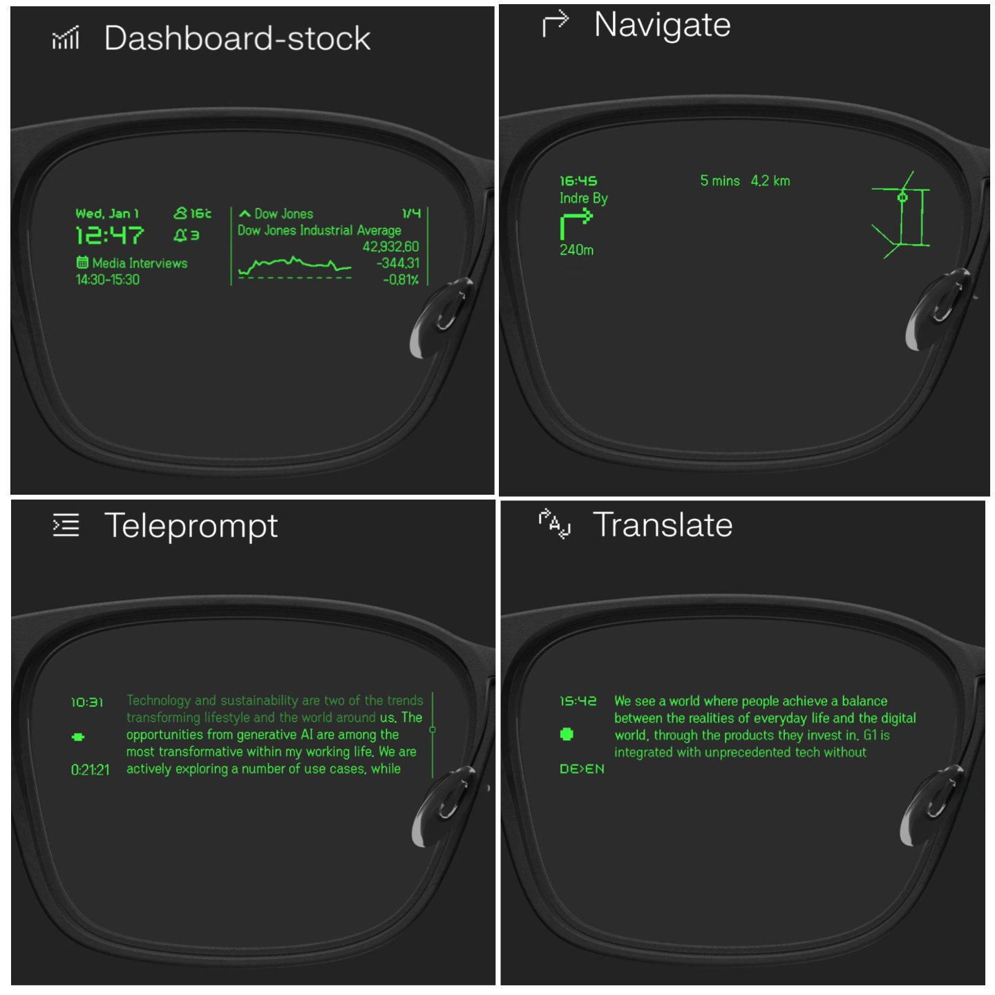 888块的眼镜能AI提词+实时翻译？我戴上去当场破防了！_智能眼镜_淘宝数码网