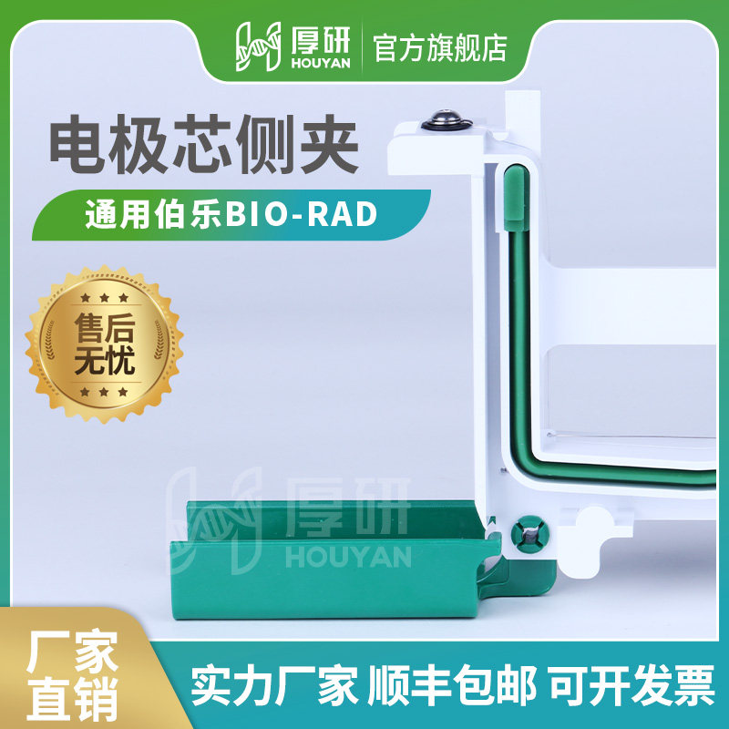 Bio-rad 伯乐 电极芯侧卡夹（绿色） 电泳槽配件 电泳配件1658037