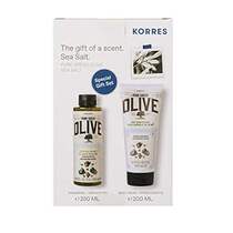 KORRES OLIVE SEA SALT Body Care Value Set for Men and Women