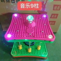 Music weight loss body shaping waist twisting machine dancing machine home sports equipment step machine fitness twisting waist disc