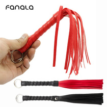 Mini PU Leather Whip Flogger Bdsm Sex Bondage Spanking Paddl