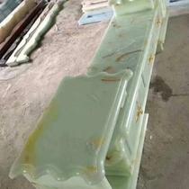 Living room imitation jade imitation three-dimensional art Roman column sofa TV marble carving background TV cabinet