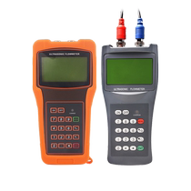 Comparison of TUF-2000H handheld external clip-on ultrasonic flow meter and portable external clip-on flow meter TDS-100H