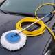 Car wash mop does not hurt the car. New style flushable brush with water pipe. Household car cleaning tool 5