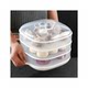 Galanz Midea Microwave Heating Cover Steamer Fresh-Keeping Insulation Special Food-Grade Lunch Box Steaming Box Bowl Utensil