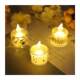 Simulated Electronic Candle Led Light Romantic Birthday Proposal Creative Decoration Setup Scene Candlelight Night Atmosphere