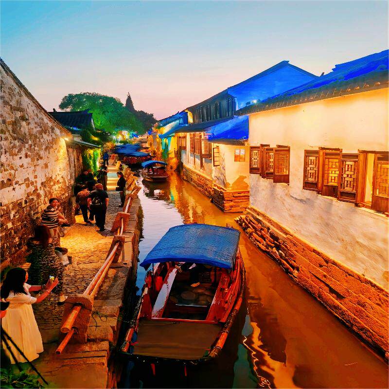 周庄跟团游好嘛？178元日夜双景游给出满分答案🎯-旅游-淘宝好物网