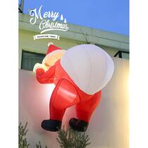Inflatable Santa Claus wall climbing inflatable model Christmas tree snowman gift box model inflatable Christmas arch inflatable props