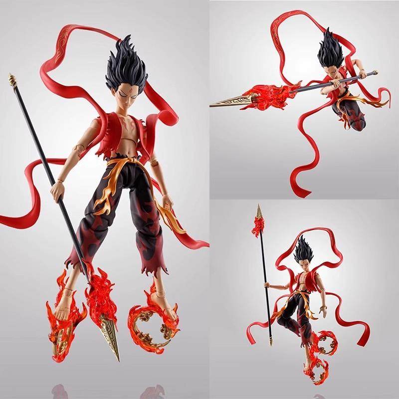 敖姜師のフィギュア、像、模型、装飾品、おもちゃ、哪吒：魔子龍王征服2、可動式SHFギフトボックス2個