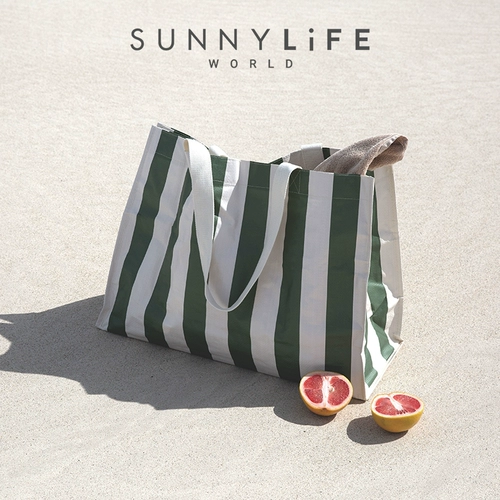 Вместительная и большая пляжная водонепроницаемая сумка, плетеная брендовая сумка для хранения для плавания, популярно в интернете