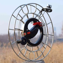 Stainless steel kite wheel hand wheel brake anti-reverse high-end kite wheel Weifang professional kite reel large crank handle
