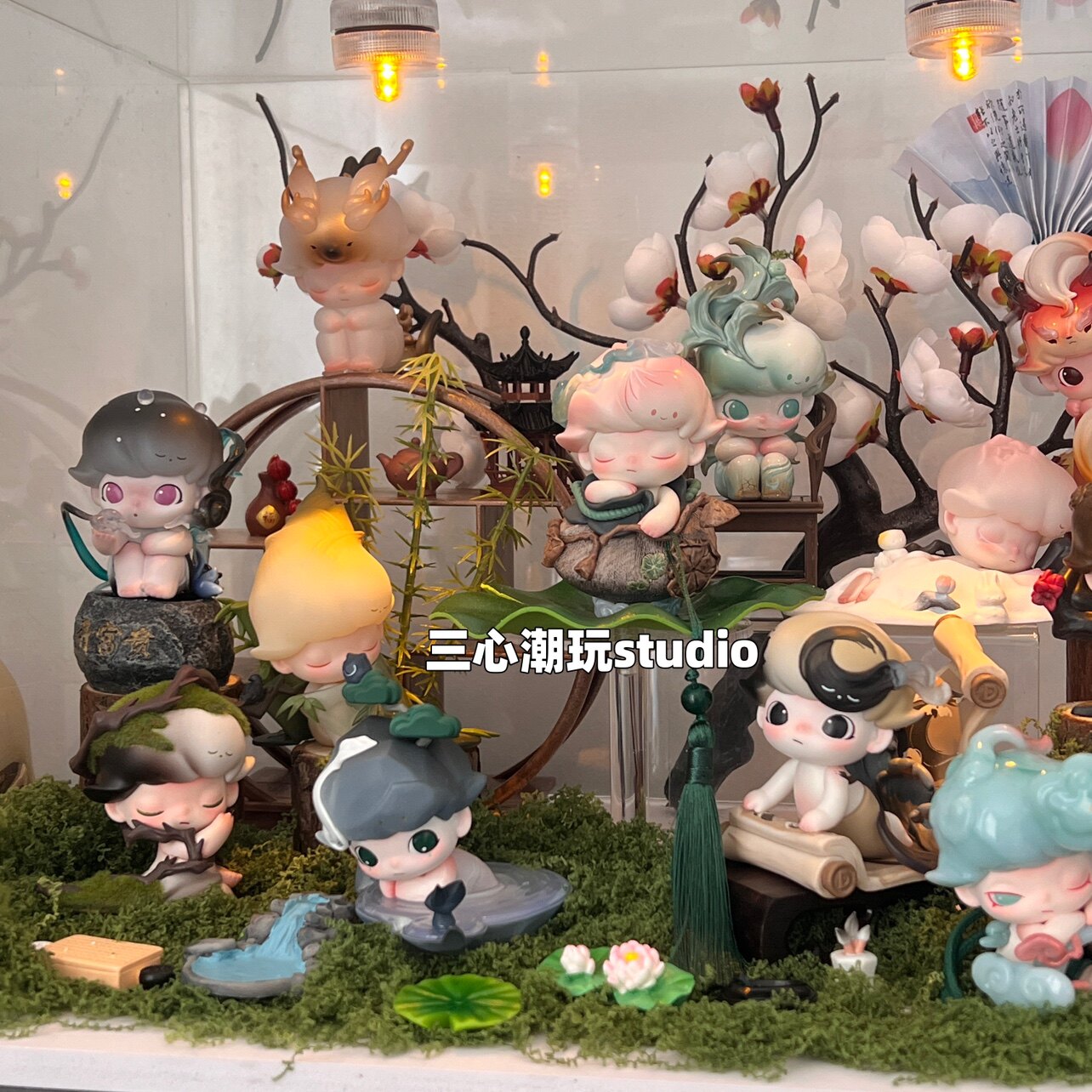 泡泡玛特一盏风月展示盒,打造你的个性玄关风景_盲盒场景道具娃屋_淘宝游戏网