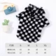黑色格子衣