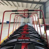 Commercial wind resistance ski machine gym indoor ski simulator aerobic arm training equipment rowing home