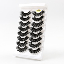 5pairs 3D Fluffy False Eyelashes Long Natural Thick Lashes