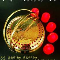 Wedding folk craft copper hearth stove supplies copper copper copper hand stove prosperous basin copper fire punch foot stove fire gun