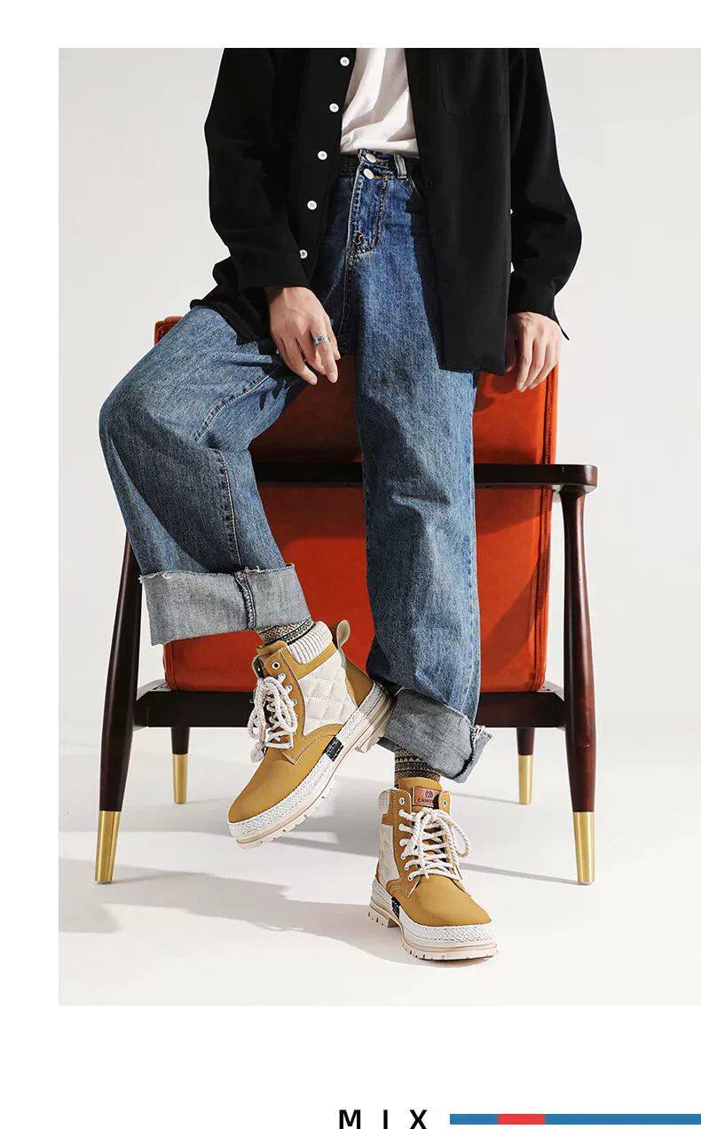 берцы cyytl 2023 mens boots casual shoes cowboy military platform OTHER