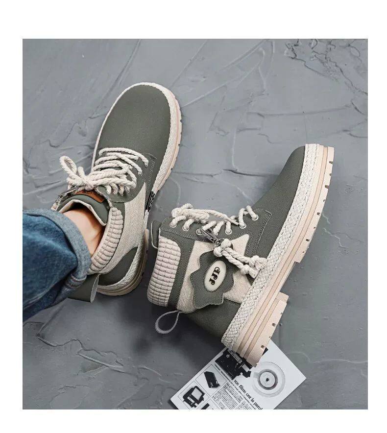 берцы cyytl 2023 mens boots casual shoes cowboy military platform OTHER