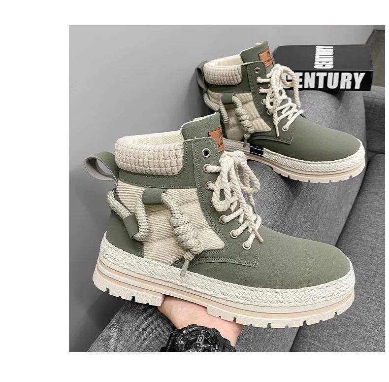 берцы cyytl 2023 mens boots casual shoes cowboy military platform OTHER