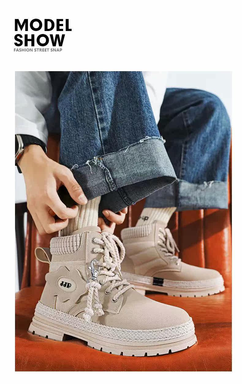 берцы cyytl 2023 mens boots casual shoes cowboy military platform OTHER