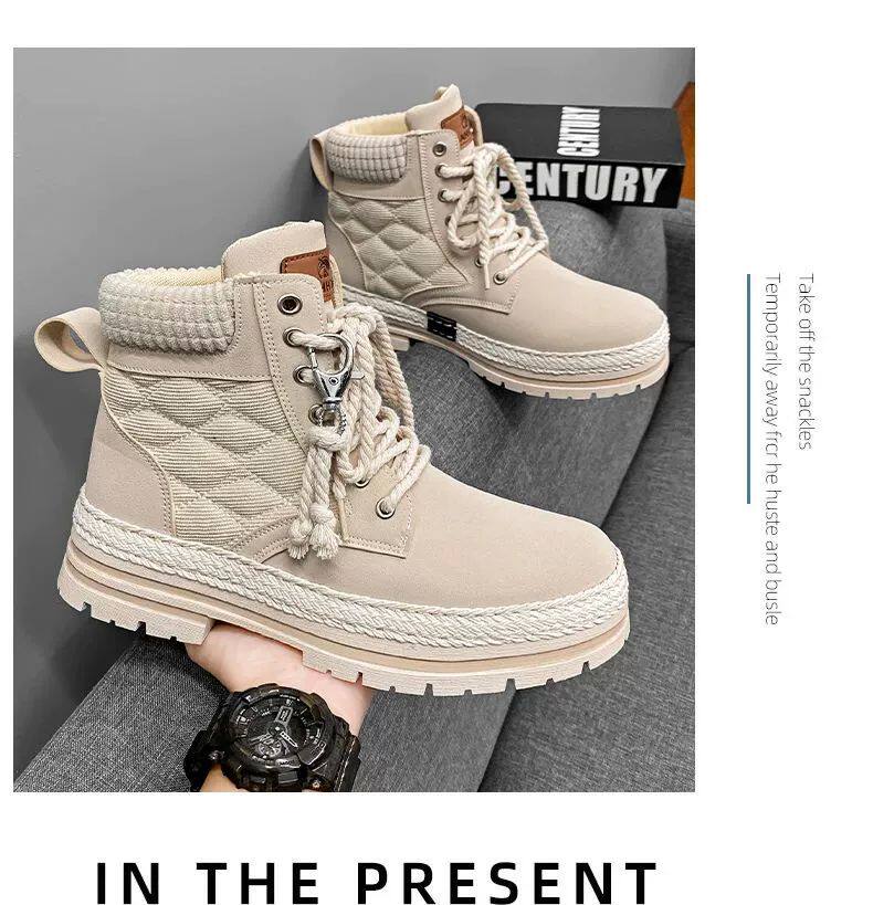 берцы cyytl 2023 mens boots casual shoes cowboy military platform OTHER