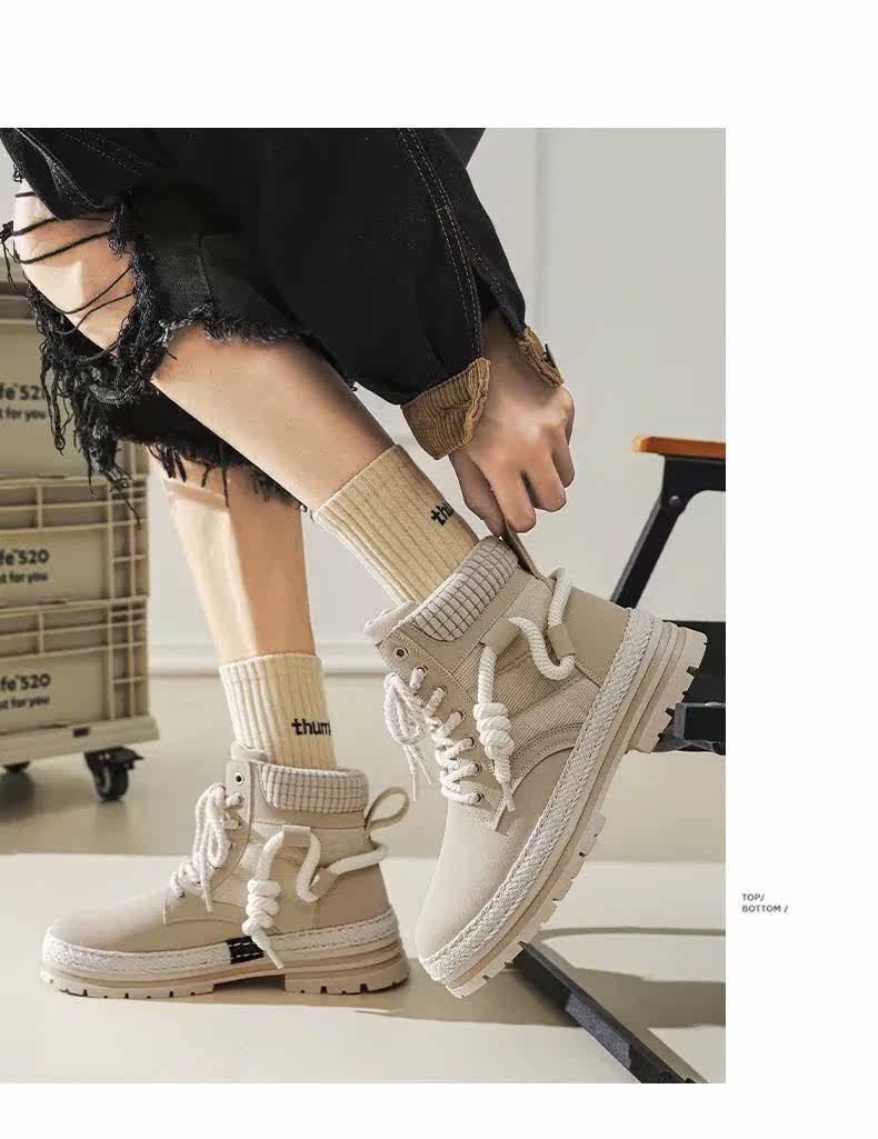 берцы cyytl 2023 mens boots casual shoes cowboy military platform OTHER