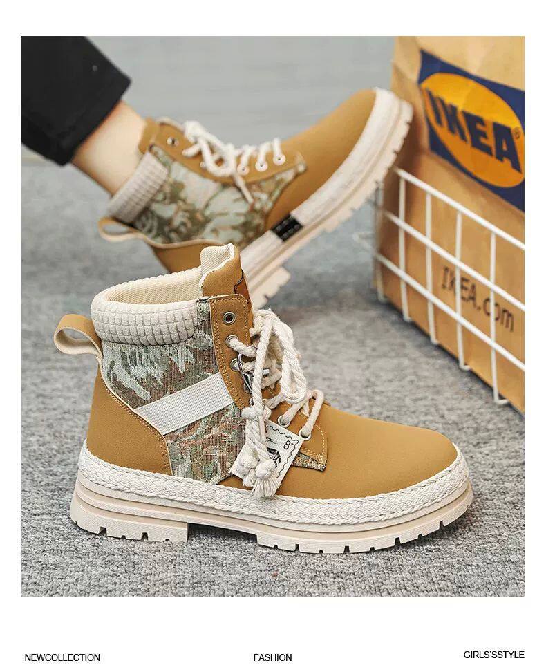берцы cyytl 2023 mens boots casual shoes cowboy military platform OTHER