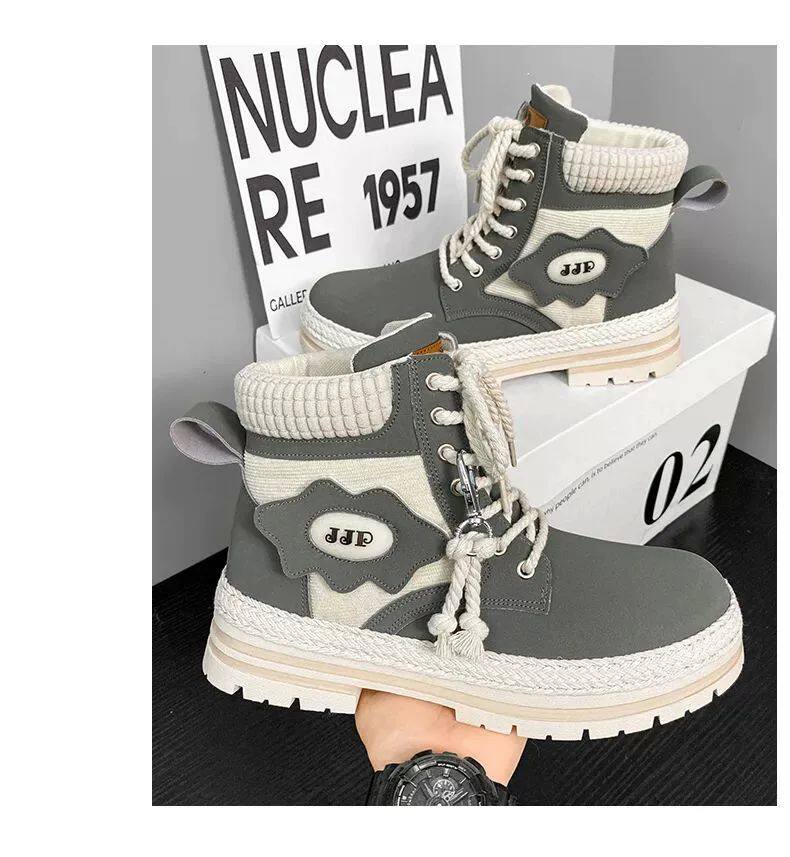 берцы cyytl 2023 mens boots casual shoes cowboy military platform OTHER