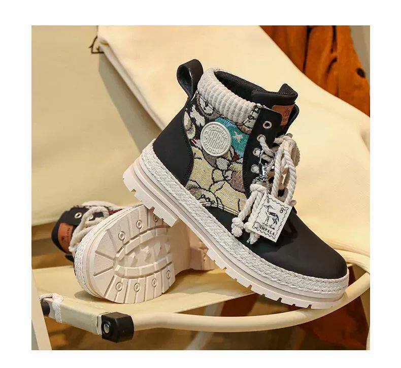 берцы cyytl 2023 mens boots casual shoes cowboy military platform OTHER