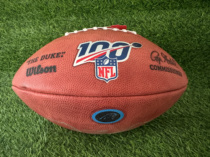 Official ball cowhide material American football flag football adult ball Wilson duke 100th