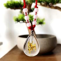 Fetal hair material package zodiac lanugo hair pendant breast milk souvenir DIY production storage bag baby baby