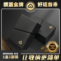 (Gold Medal G3S for Eggs) High-end playing cards for Eggs 2 pairs and 1 box German black core 60*97 can be customized