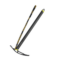 Outdoor ice climbing equipment mountaineering ice ax ice rescue walking pick aluminum alloy rock climbing ice ax