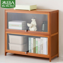 Bookshelf floor cabinet table childrens small storage shelf