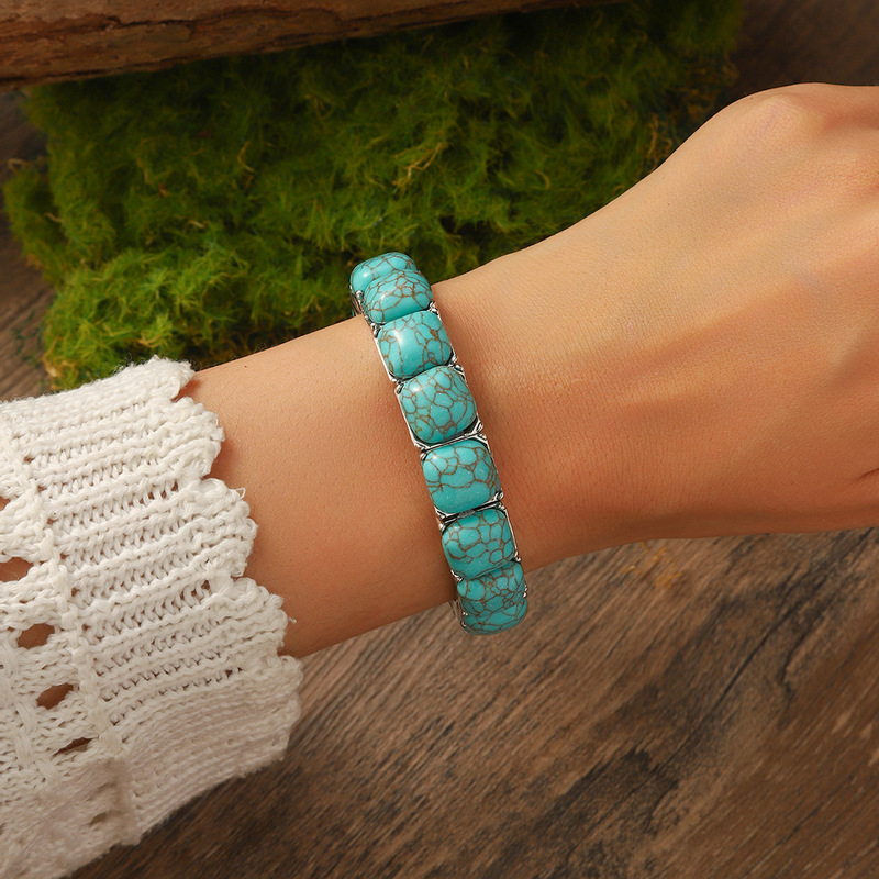 Amazon's Best-Selling Bohemian Style Turquoise Bracelet for Women, European and American Fashionable and Exquisite Bracelets and Jewelry Amazon's Best-Selling Bohemian Style Turquoise Bracelet for Women, European and American Fashionable and Exquisite Bracelets and Jewelry