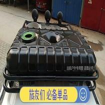 Self-driving car roof water tank large-capacity solar hot water bottle thickened simple summer roof hot water bottle drying bucket