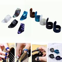 Thumb Finger Guitar Pick Fingerpicks Plectrum Sheath Guitar