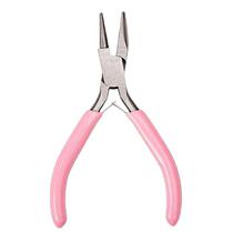 T ornament semi-groove steel wire DIY styling winding gold and silver copper mouth coil wire work needle pliers semicircle 14k roll hand